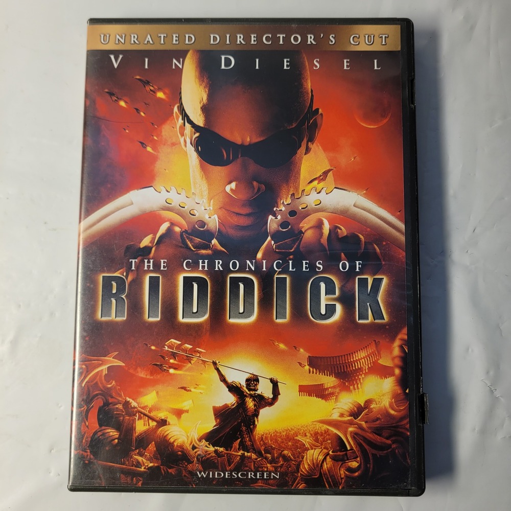 Universal The Chronicles of Riddick DVD Unrated Director's Cut Vin Diesel Sci-Fi